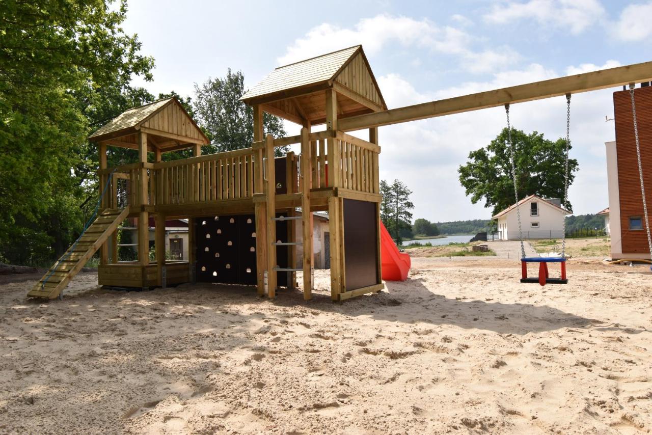 Feriendomizil Im Luftkurort - Ferienhaus-Sauna-See-Onsenbad Krakow am See Exterior foto